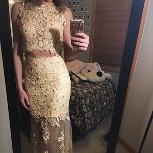 Brand New Two Piece Prom Dress